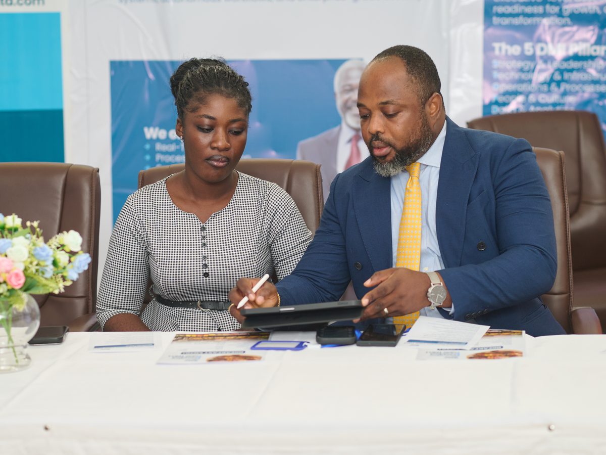 An iSERD consultant working through a business with a delegate